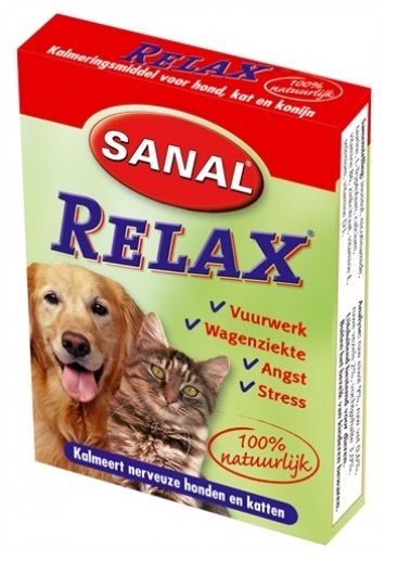 Витамины для животных Sanal Relax 15 таб.
